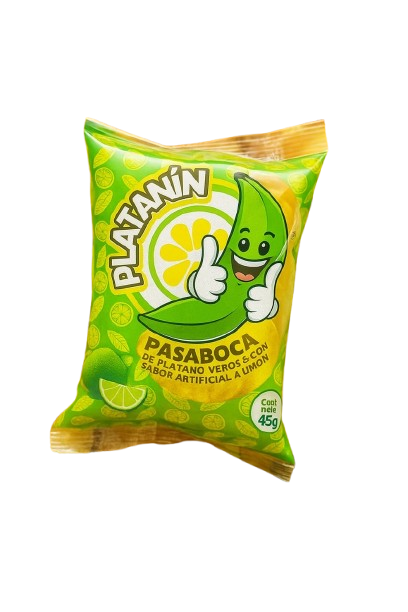 Platanín – Chips de Plátano (45 g) x 12 unidades