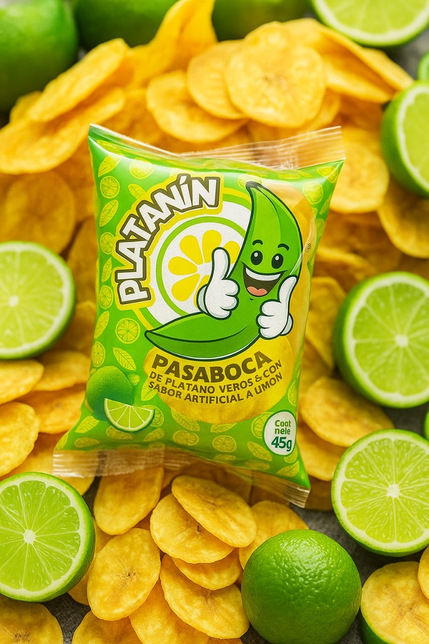 Platanín – Chips de Plátano (45 g) x 12 unidades